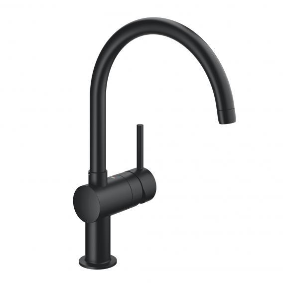 virtuves izlietnes maisitajs ar izvelkamo du嗽 Grohe Blue Pure Minta (bez filtra!), phantom black