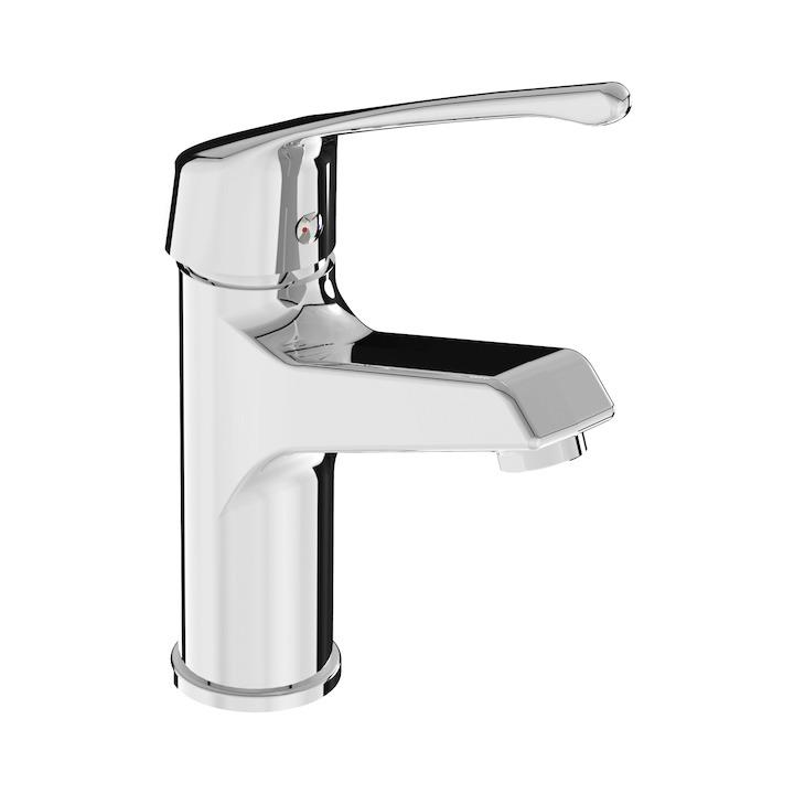 izlietnes maisitajs Deep, Medical rokturis, h=125 mm, iztece 103 mm, hroms