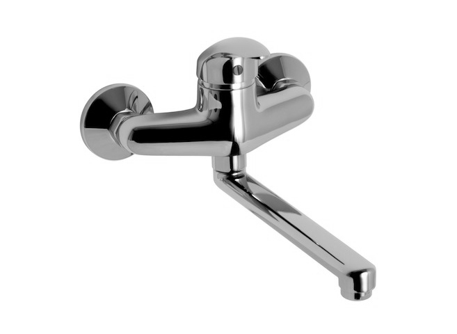 virtuves izlietnes maisitajs Lyra, hroms