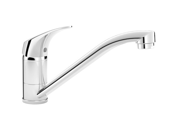 virtuves izlietnes maisitajs Lyra Smart, no sienas, iztece 300 mm, hroms