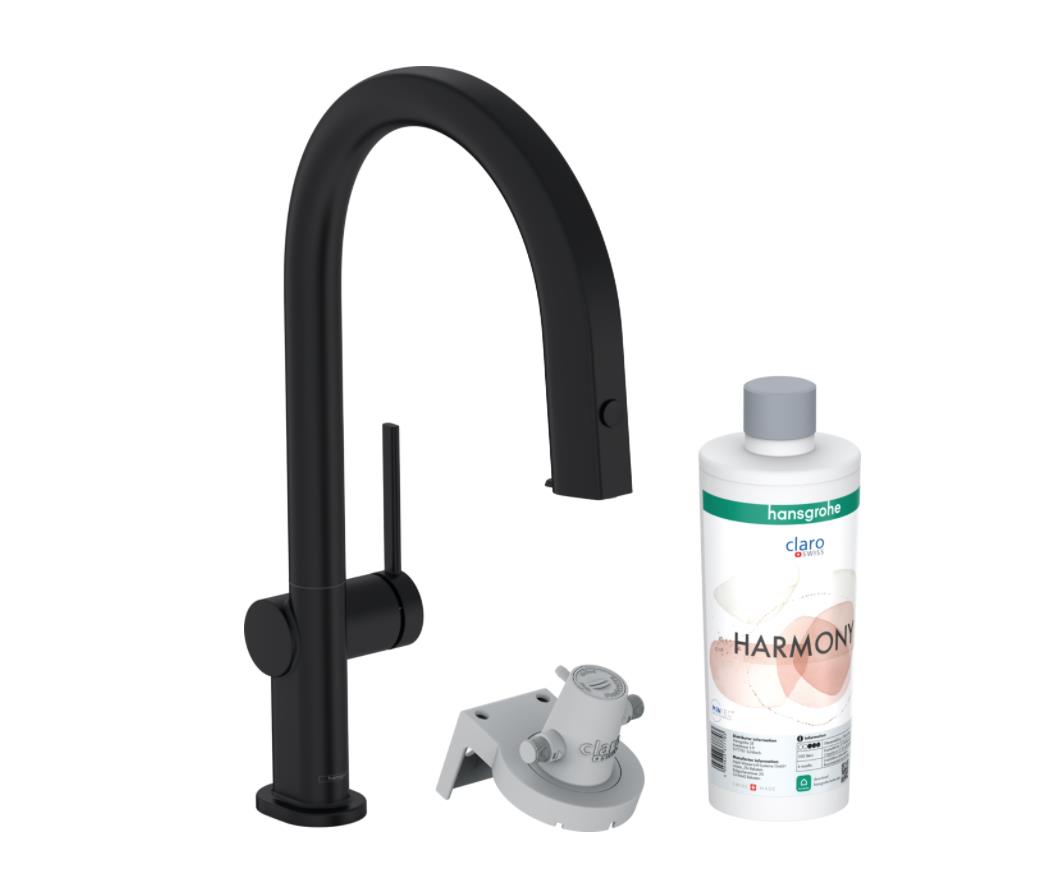 virtuves izlietnes maisitajs ar izvelkamu du嗽 Aqittura M91 FilterSystem 210, hroms + sBox