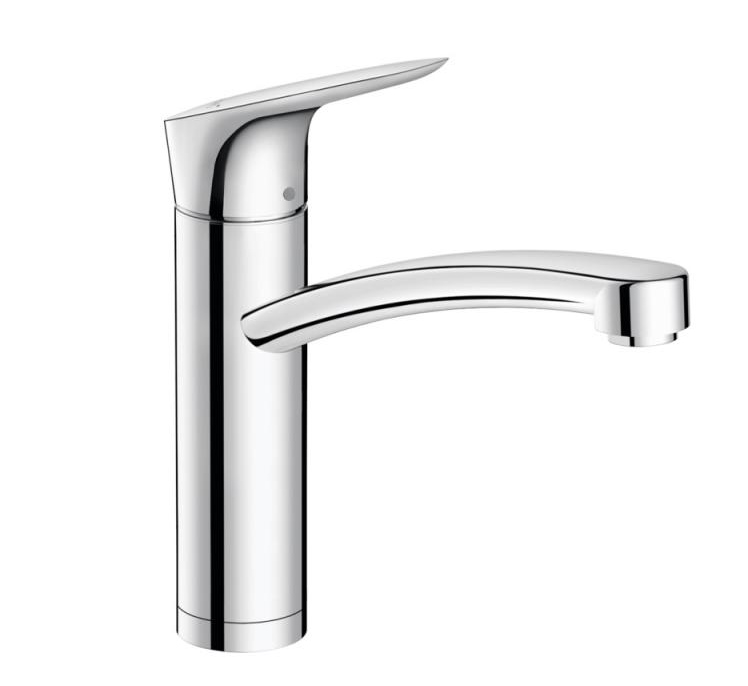 virtuves izlietnes maisitajs Logis Classic, no sienas, hroms