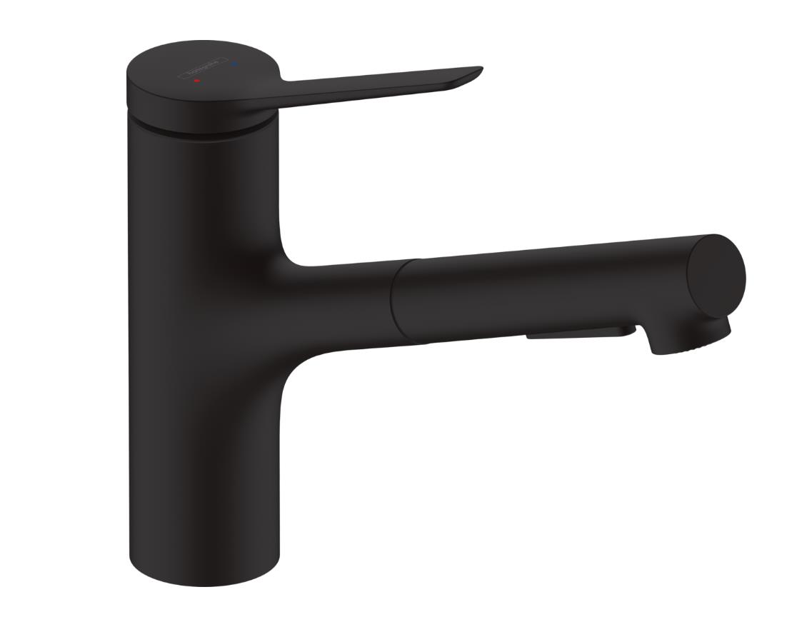 virtuves izlietnes maisitajs Talis M54 270 1jet, brushed black chrome