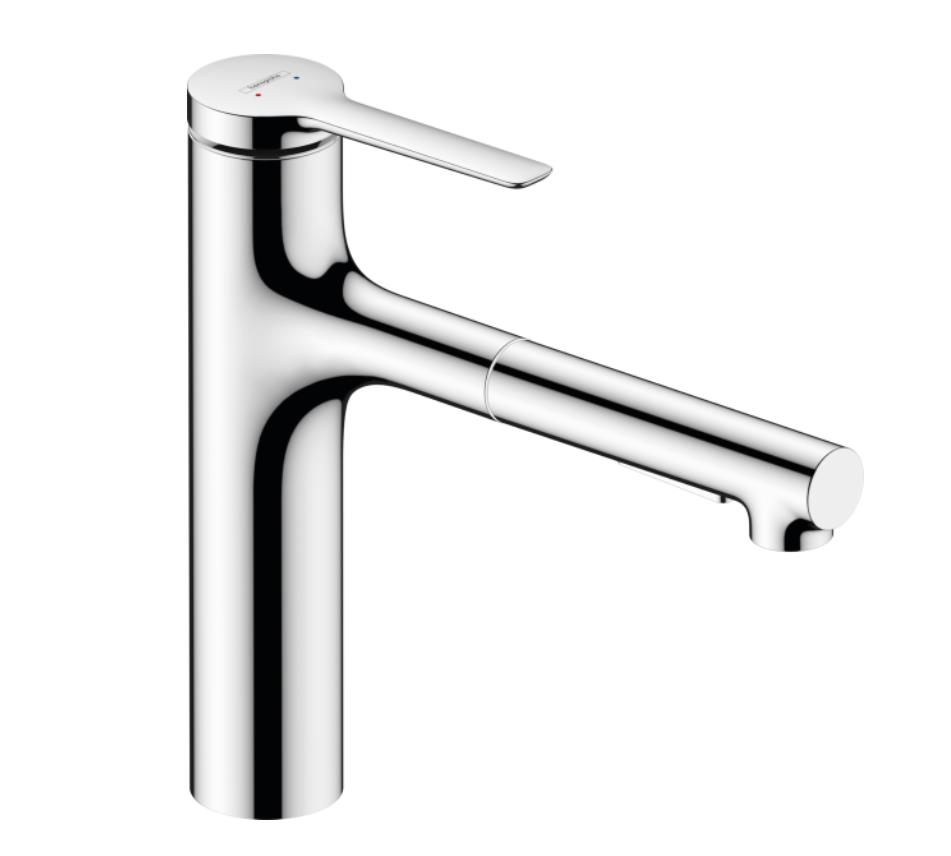 virtuves izlietnes maisitajs ar izvelkamu du嗽 Zesis M33-150 2jet, hroms