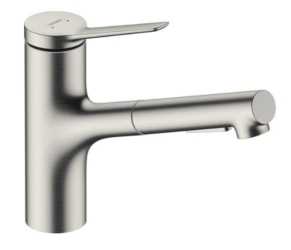 virtuves izlietnes maisitajs ar izvelkamu du嗽 Zesis M33-150 2jet, matets melns + sBox