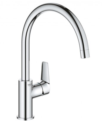 virtuves izlietnes maisitajs Start Loop, hroms