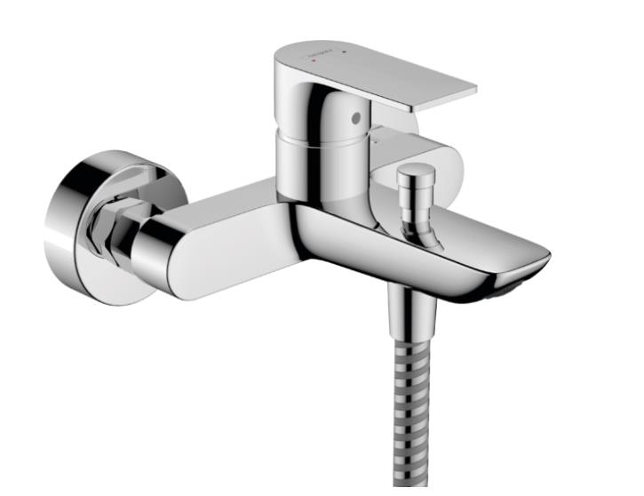 vannas maisitajs Logis, ar garo izteci, hroms