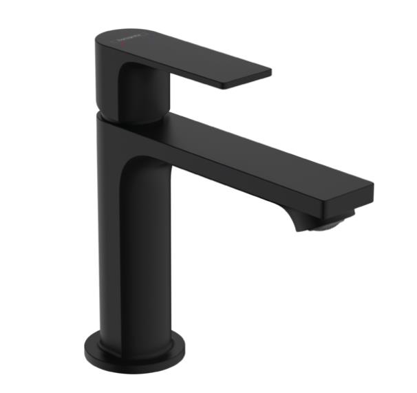 izlietnes maisitajs Rebris E 240 CoolStart, ar pop-up, matets melns