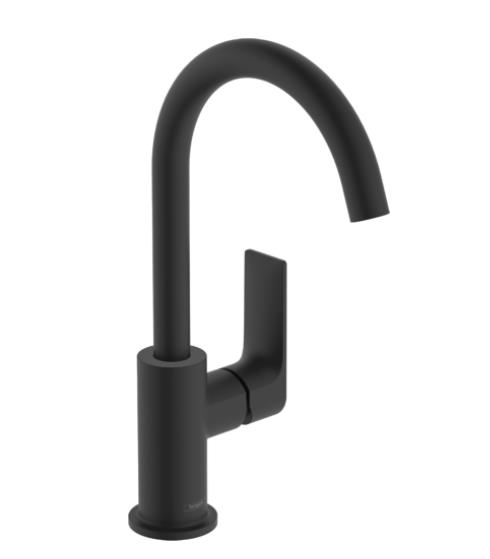 izlietnes maisitajs Rebris S Bidette 110, matets melns