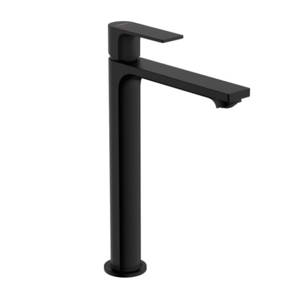 izlietnes maisitajs Rebris S 110, ar pop-up, matets melns