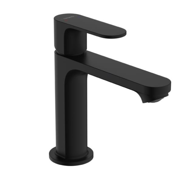 izlietnes maisitajs Rebris S 240 CoolStart, ar pop-up, matets melns