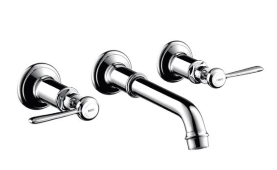 iebuvejama izlietnes maisitaja Finoris virsapmetuma dala, 2 caurumu, no sienas, iztece 165 mm, matet