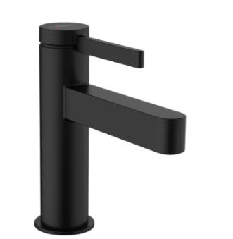 izlietnes maisitajs Finoris 230, ar push-open, matets melns