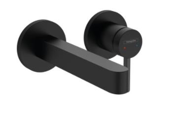 iebuvejama izlietnes maisitaja Finoris virsapmetuma dala, 2 caurumu, no sienas, iztece 165 mm, hroms