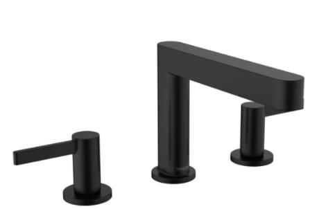 izlietnes maisitajs Finoris 110, ar pop-up, matets melns