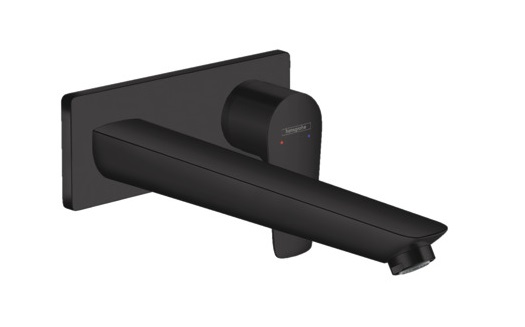 iebuvejama izlietnes maisitaja Metropol virsapmetuma dala, 2 caurumu, iztece 225 mm, no sienas, mate