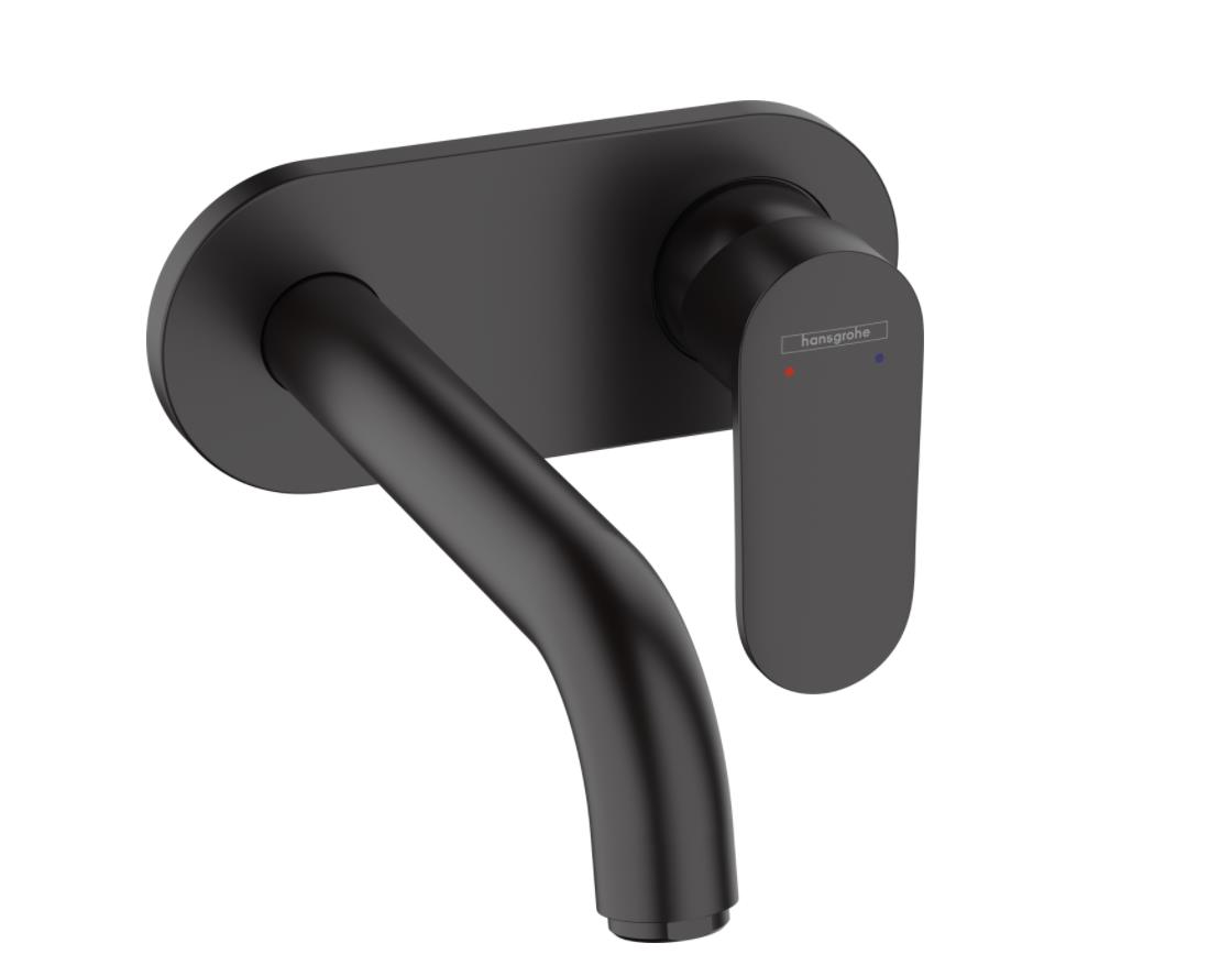 izlietnes maisitajs Vernis Blend 190, ar pop-up, matets melns