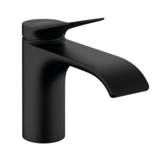 izlietnes maisitajs Vivenis 110, ar pop-up, matets melns