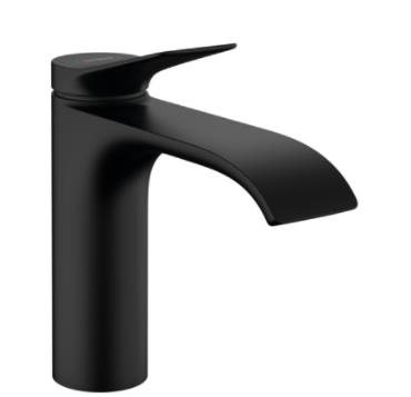 izlietnes maisitajs Vivenis 250, paaugstinats, matets melns