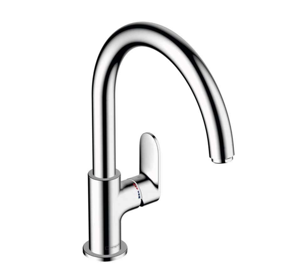 virtuves izlietnes maisitajs ar izvelkamu du嗽 M429-H220, stainless steel optic